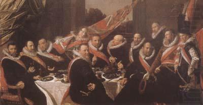 Frans Hals Banquet of the Officers of the St George Civic Guard in Haarlem (mk08) china oil painting image